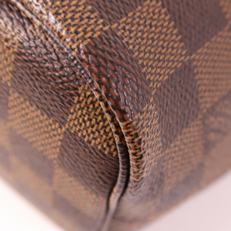 LOUIS VUITTON Damier Neverfull PM金扣肩背袋-10