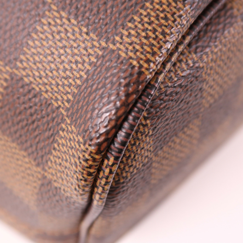 LOUIS VUITTON Damier Neverfull PM金扣肩背袋-11