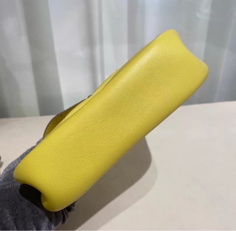 🌈Hermes💛Mini Berline💛黃色銀扣🌟97.5新🌈🌟絕版款🌟-6