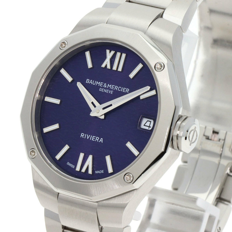 Baume & Mercier MOA10728 Riviera 男士不鏽鋼手錶-2