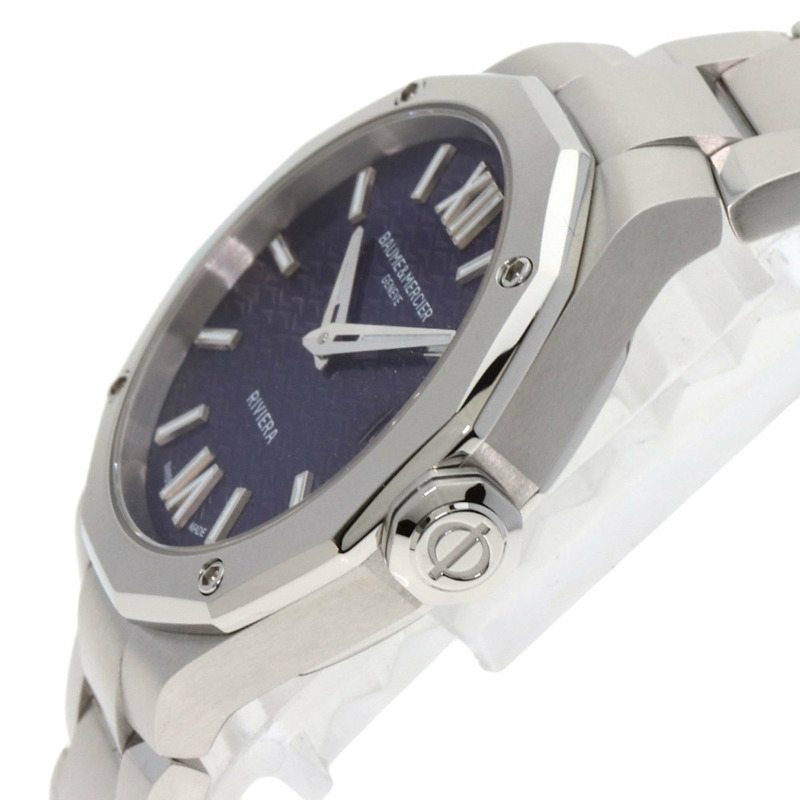 Baume & Mercier MOA10728 Riviera 男士不鏽鋼手錶-4