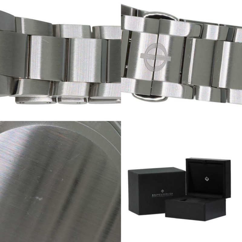 Baume & Mercier MOA10728 Riviera 男士不鏽鋼手錶-9