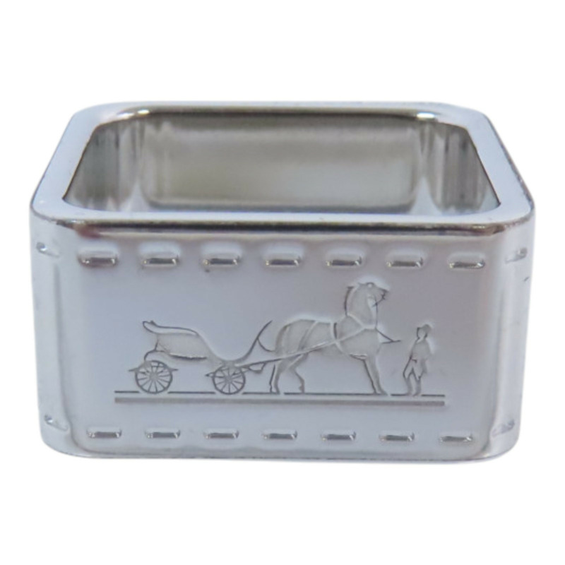 HERMES 金屬Bolduc Scarf 90 Ring絲巾扣-0