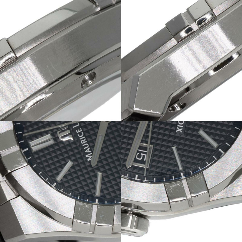 Maurice Lacroix AI6007 Aicon 39mm 不鏽鋼/皮革男士手錶-6