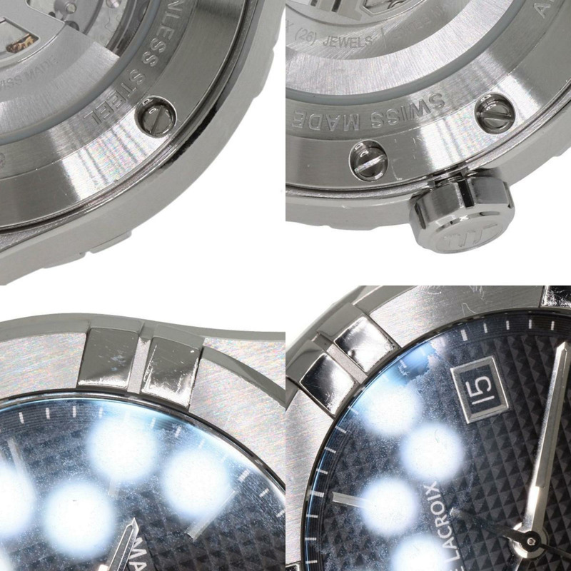 Maurice Lacroix AI6007 Aicon 39mm 不鏽鋼/皮革男士手錶-8