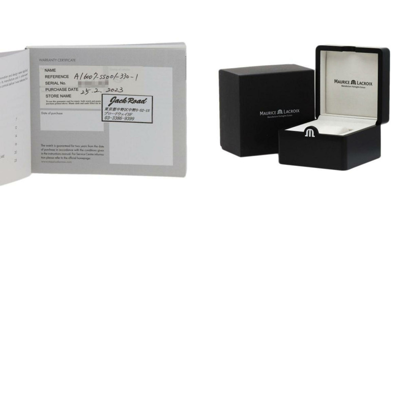 Maurice Lacroix AI6007 Aicon 39mm 不鏽鋼/皮革男士手錶-9