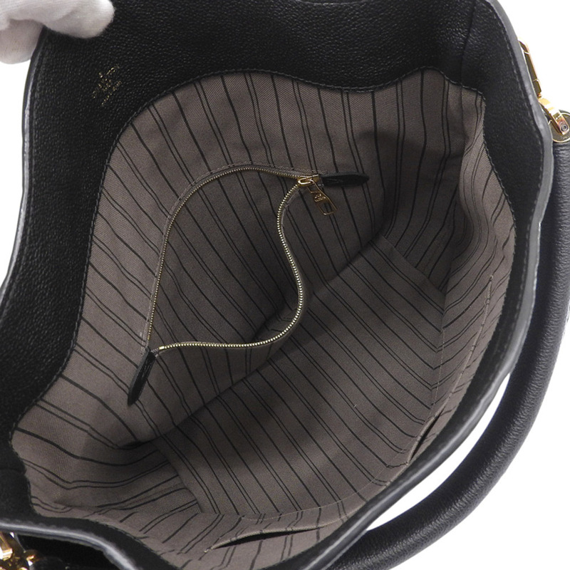 路易威登 Monogram Empreinte Bagatelle M50072 黑色肩背包-2