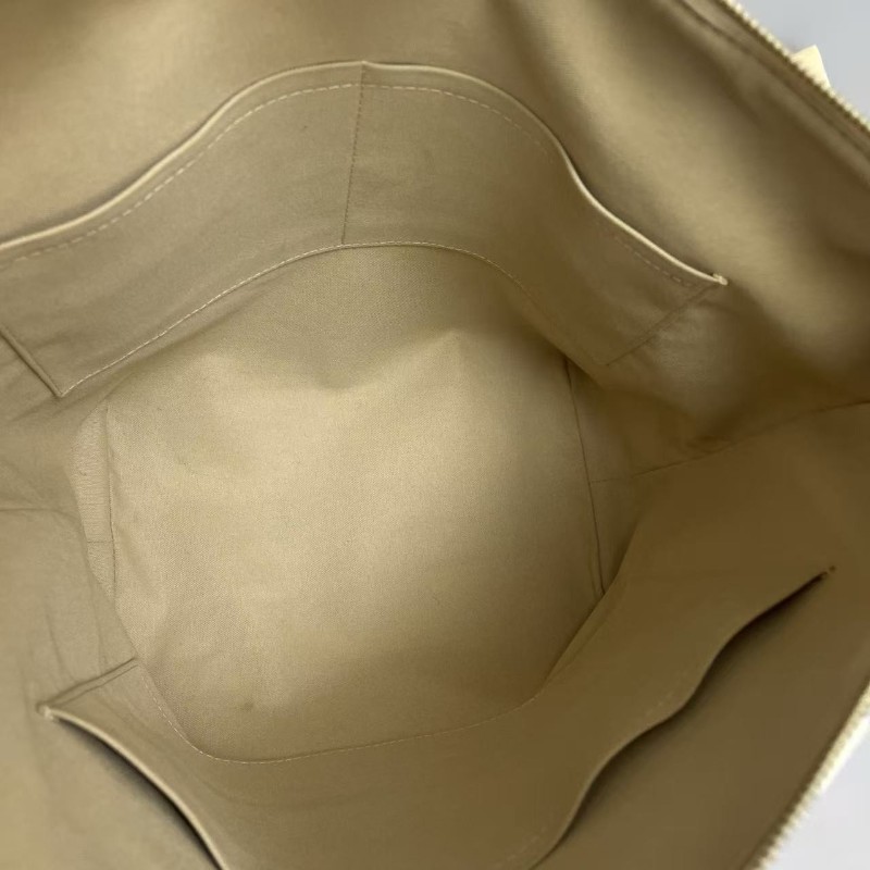 LV路易威登totally白棋盤格購物袋 肩背包-8