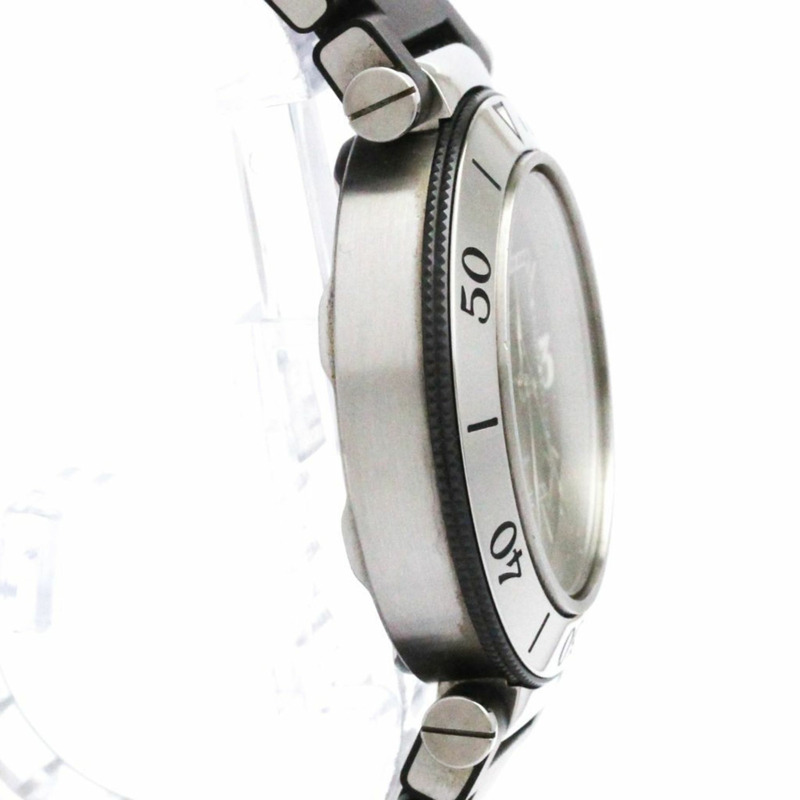 卡地亞 Pasha Seatimer 鋼自動男士手錶 W31077U2 拋光-7