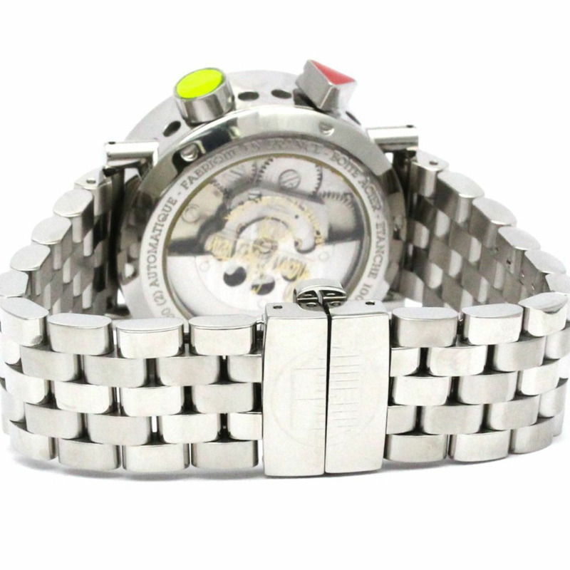 ALAIN SILBERSTEIN Le Reveil GMT 鬧鐘限量版男士手錶拋光-4