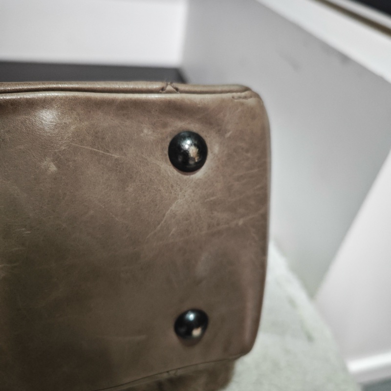 Chanel 油蠟牛皮 hobo 機場托特包-19