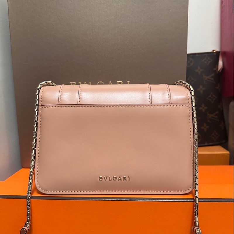 寶格麗 藕粉蛇頭包 🌸🌸特價🌸🌸不要錯過-10