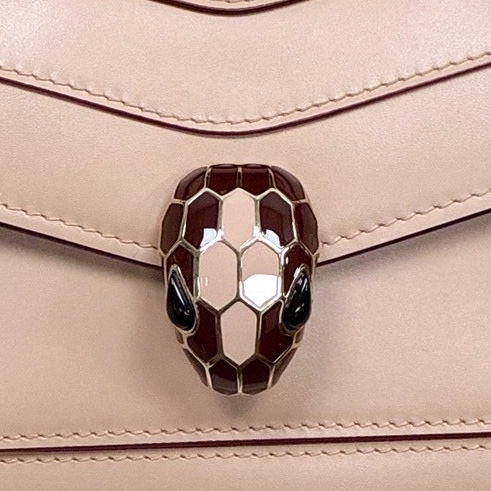 寶格麗 藕粉蛇頭包 🌸🌸特價🌸🌸不要錯過-22