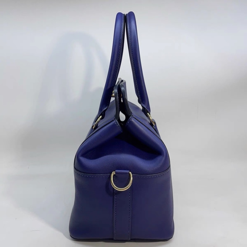 98新 💓 Hermes 愛馬仕 toolbox20牛奶包 牛奶盒子小號 D刻 鳶尾紫金扣-3