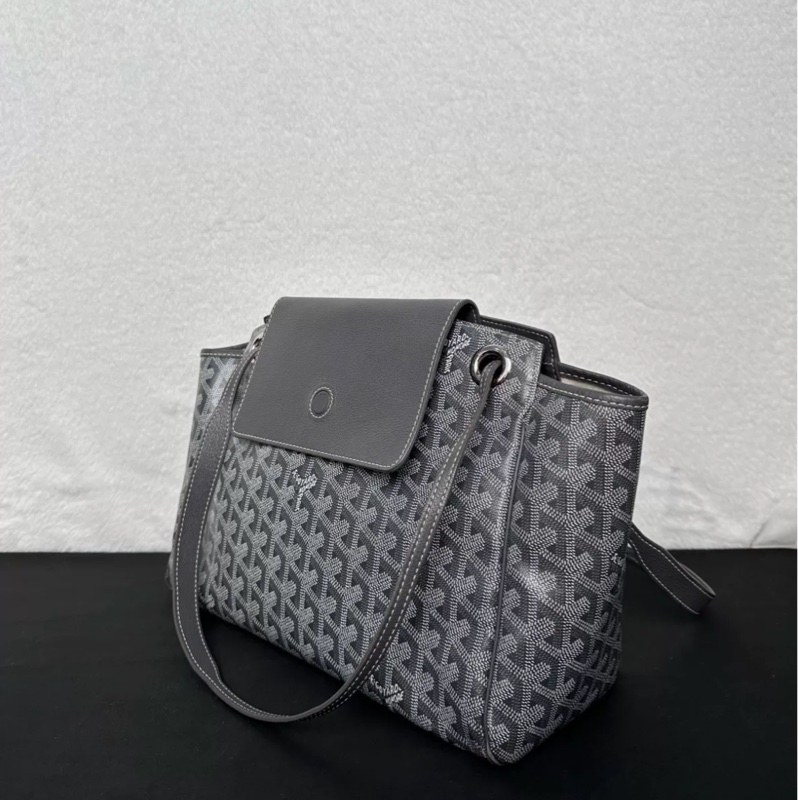 🈶購證 #全網最低 #櫃上斷貨 Goyard Rouette tote灰色-7