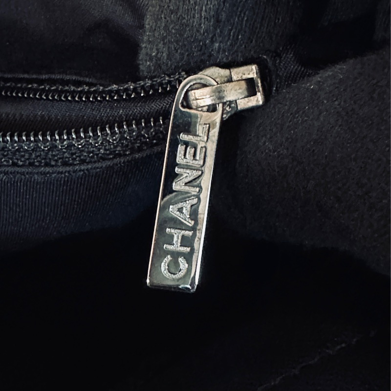 🉑肩背 #13萬入手 #全網最低 香奈兒黑銀托特包 巨甜價轉賣都賺錢💰超酷帥男女同款🔥-23