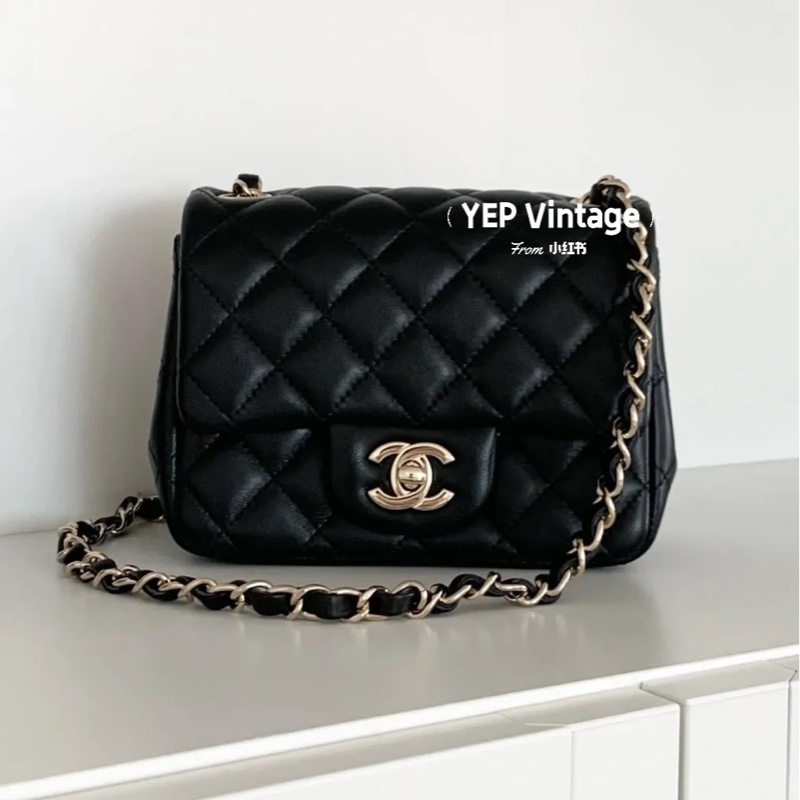 Chanel cf17黑金經典方胖子 芯片款 #全配全膜 #賠售全網最低價割愛 #這裡免配貨-3