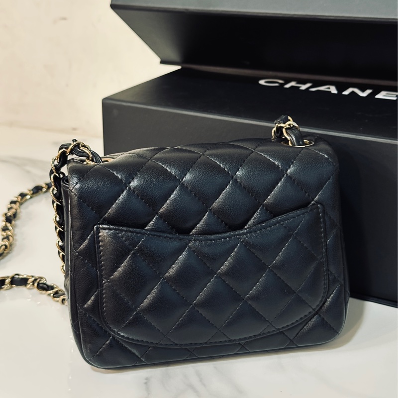 Chanel cf17黑金經典方胖子 芯片款 #全配全膜 #賠售全網最低價割愛 #這裡免配貨-7