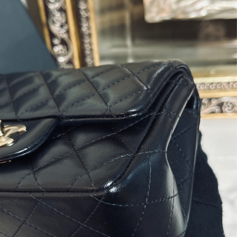 Chanel cf17黑金經典方胖子 芯片款 #全配全膜 #賠售全網最低價割愛 #這裡免配貨-13