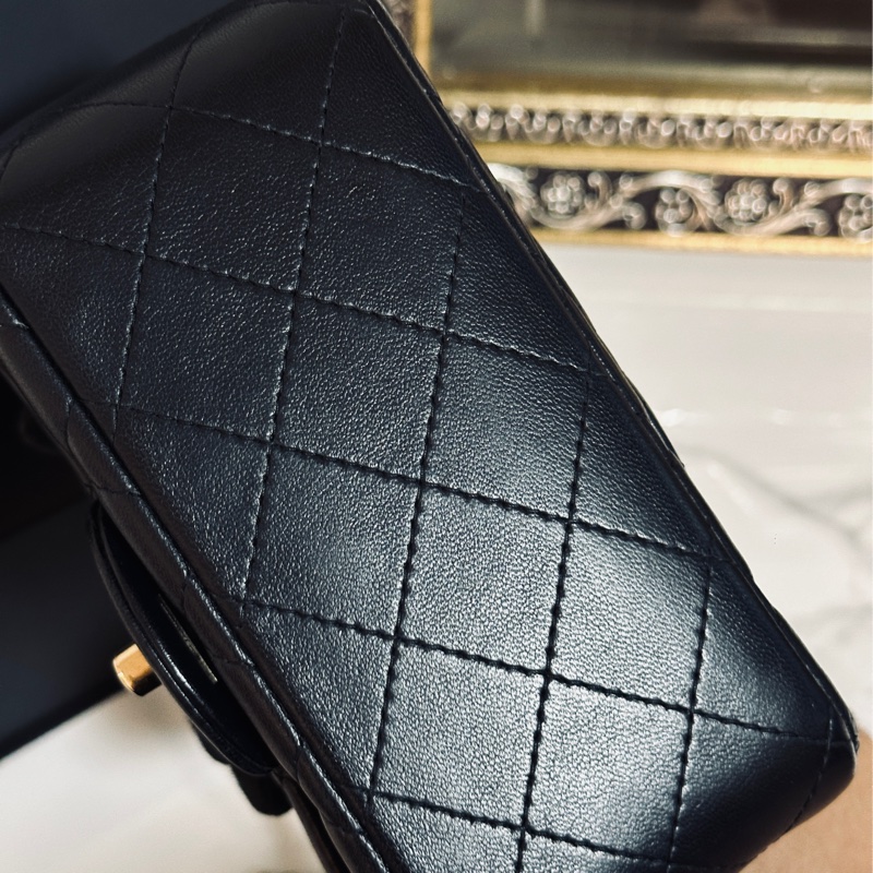 Chanel cf17黑金經典方胖子 芯片款 #全配全膜 #賠售全網最低價割愛 #這裡免配貨-16