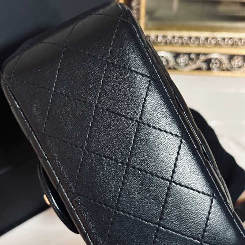 Chanel cf17黑金經典方胖子 芯片款 #全配全膜 #賠售全網最低價割愛 #這裡免配貨-18