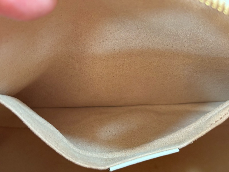 Gucci 貝殼包 紅藍編織帶-10