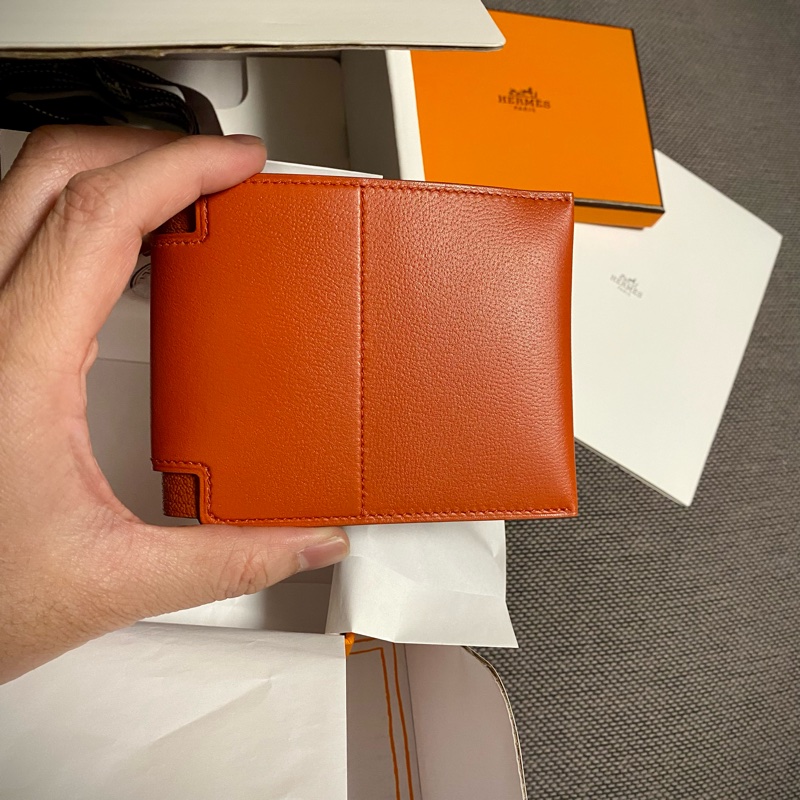 Hermes H 短夾 （2024年 限量絕版品） 羊皮 + 牛皮 （1人追蹤）-2