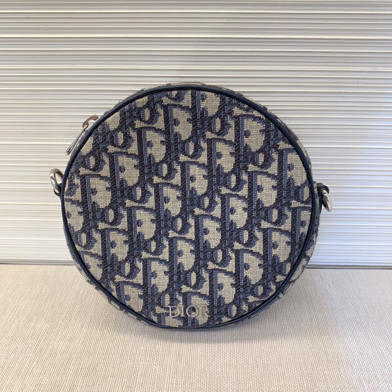 98新Dior 迪奧 老花小圓餅 斜挎包 -5