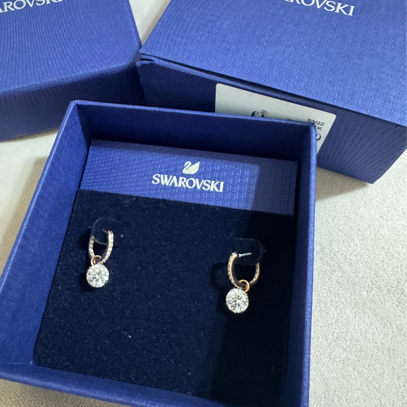 施華洛世奇耳環-0