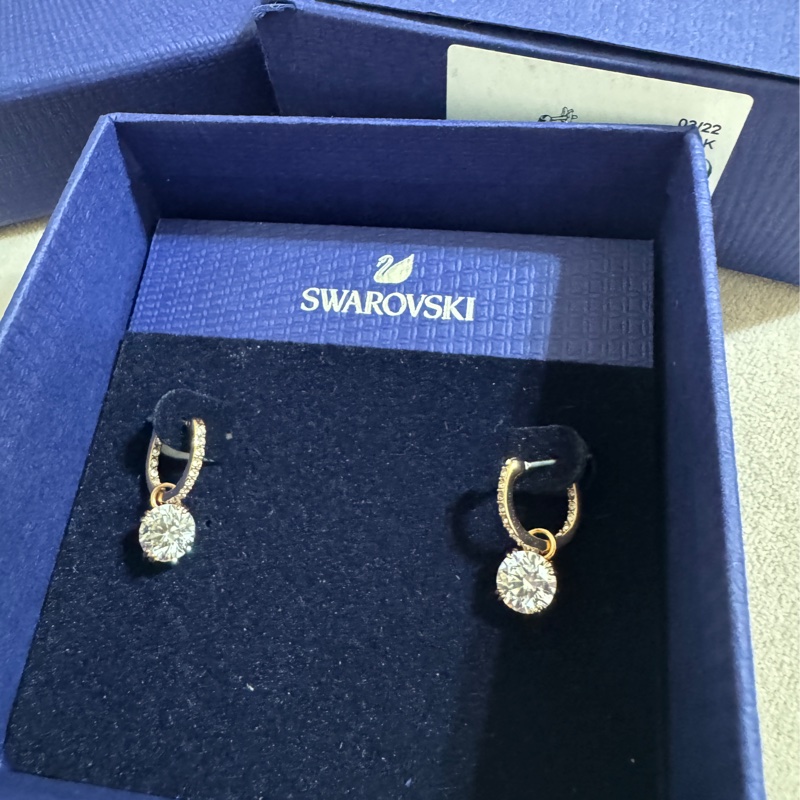 施華洛世奇耳環-1