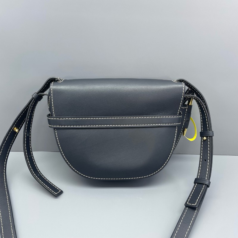 羅意威LOEWE gate馬鞍包深藍色/24*19*11cm 肩背包 斜背包-1