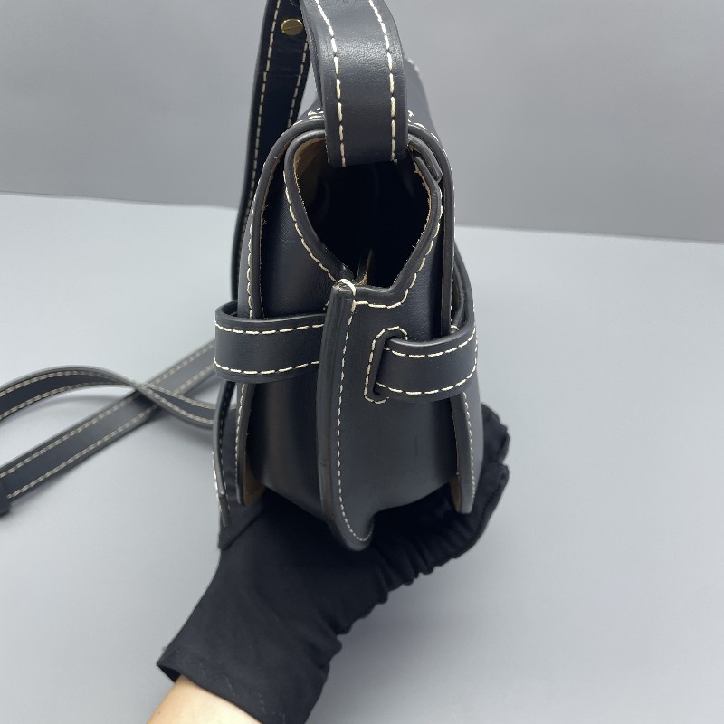 羅意威LOEWE gate馬鞍包深藍色/24*19*11cm 肩背包 斜背包-6