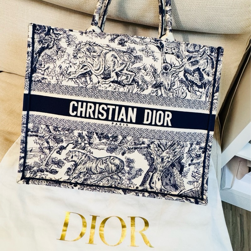 Dior  動物園Booktote 大款（男生使用佳）-0