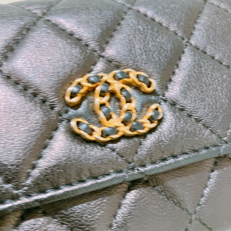 TK1806 CHANEL 香奈兒19系列小號翻蓋式長銀包19 SMALL LONG WALLET LAMBSKIN-6