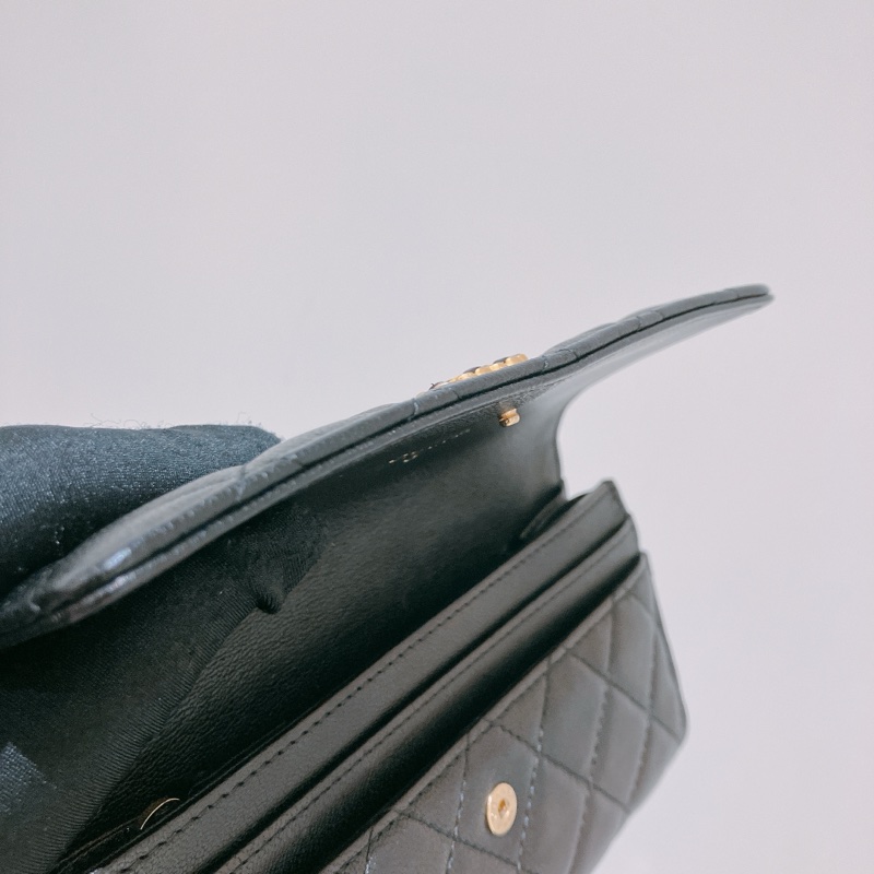 TK1806 CHANEL 香奈兒19系列小號翻蓋式長銀包19 SMALL LONG WALLET LAMBSKIN-20