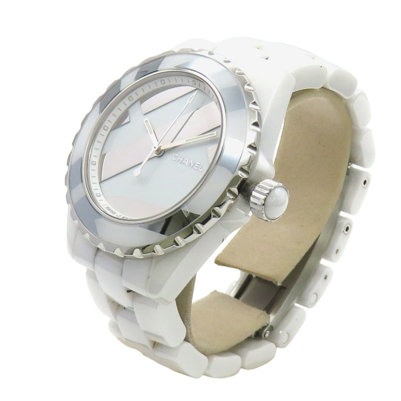 白色陶瓷自動上鍊 J12 手錶 H5582-3