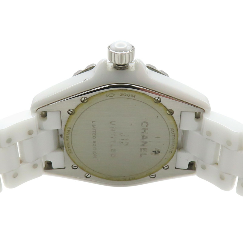 白色陶瓷自動上鍊 J12 手錶 H5582-6