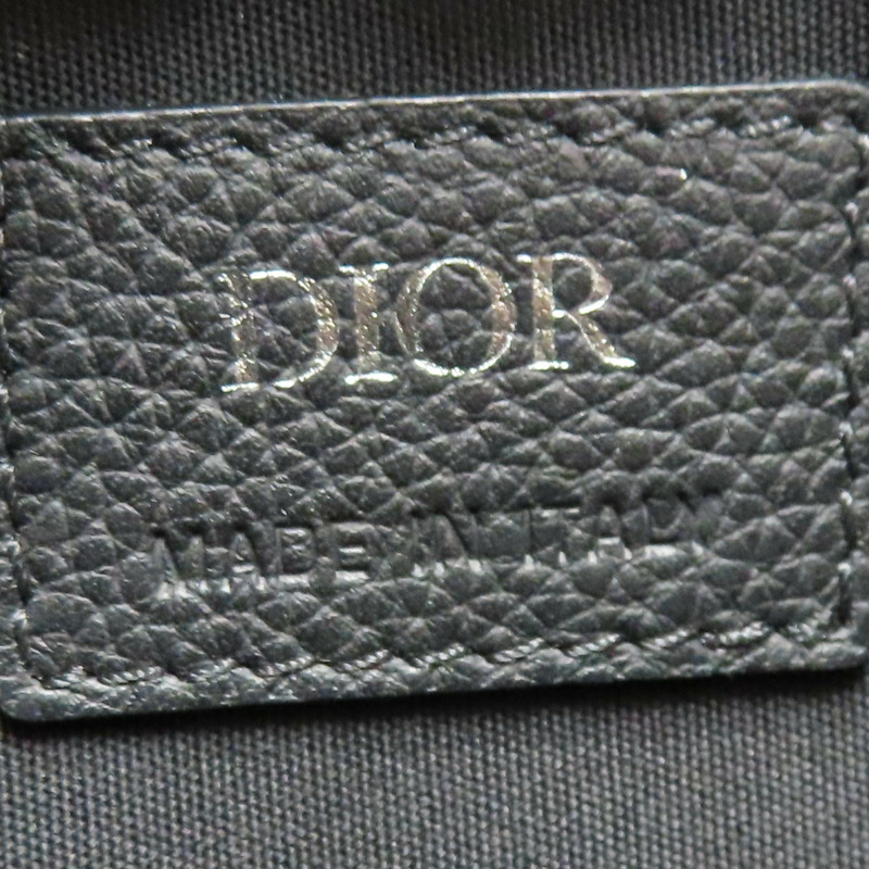 黑色 皮革 Saddle Poach 肩背包-7