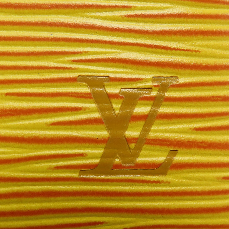 黃色 Epi 水波紋 三折短夾 M63489 M63489-5