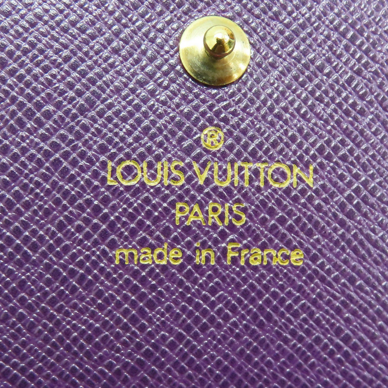 黃色 Epi 水波紋 三折短夾 M63489 M63489-6