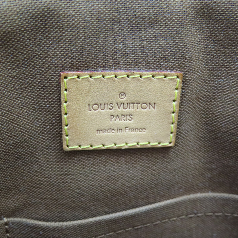 棕色 原花帆布 Tivoli GM 肩背包 M40144-7