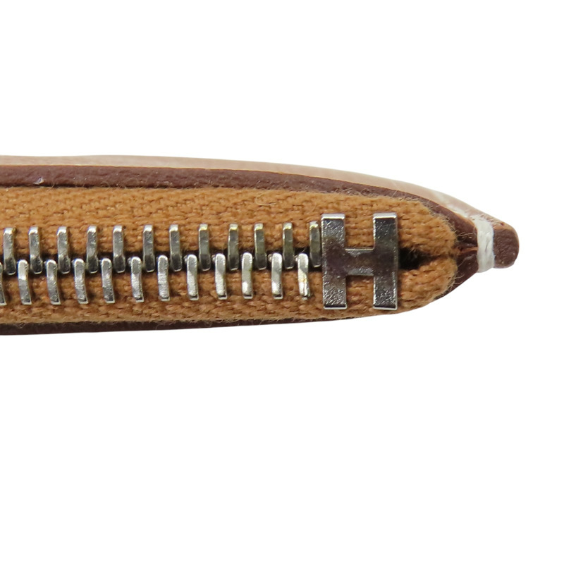 棕色 Epsom牛皮 Constance Slim 中夾 W刻 W-16