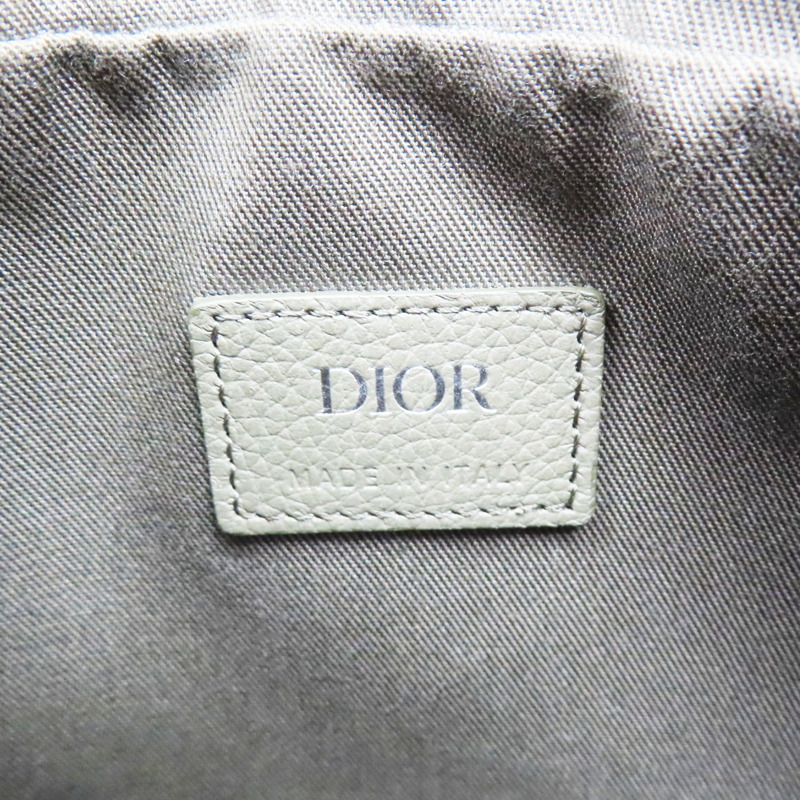 墨綠色 緹花帆布 Saddle三件式 子母包 肩背包 1ADPO-7