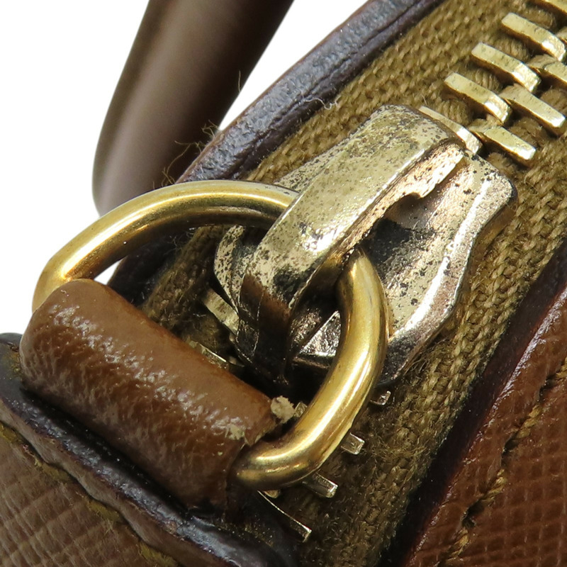 棕色 Saffiano牛皮 手提包【PRADA 普拉達】-15