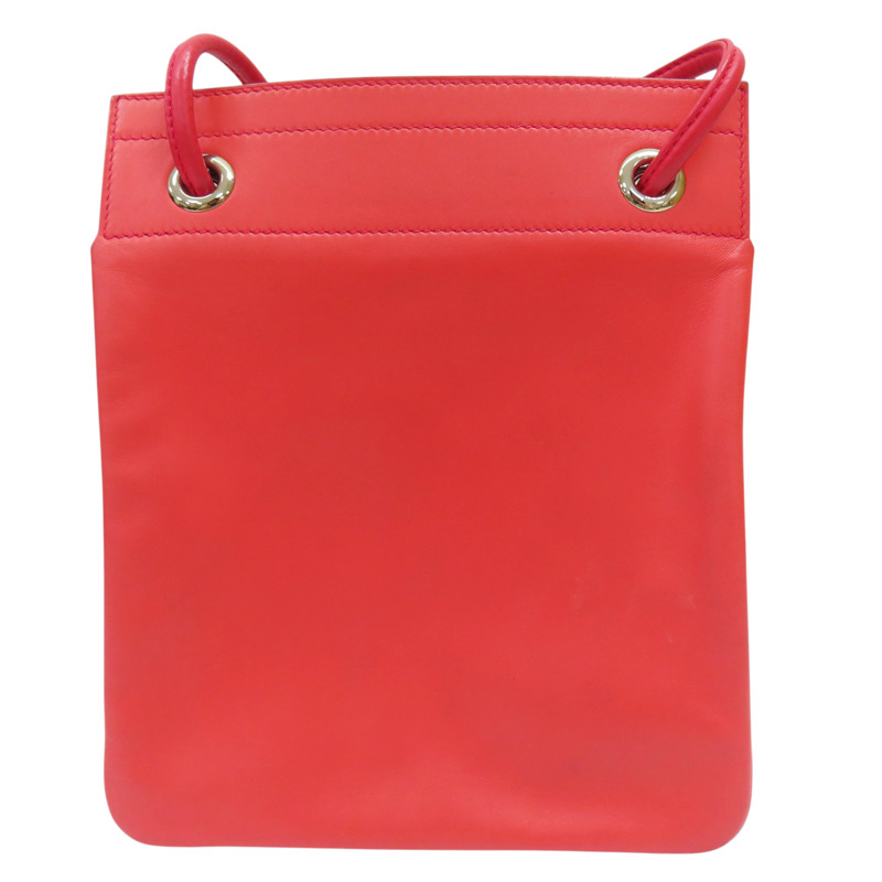 粉紅色 Agneau milo羊皮 Aline Mini 肩背包 D刻-1