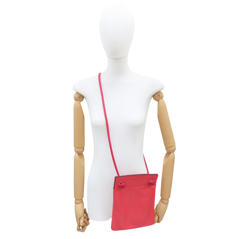 粉紅色 Agneau milo羊皮 Aline Mini 肩背包 D刻-7