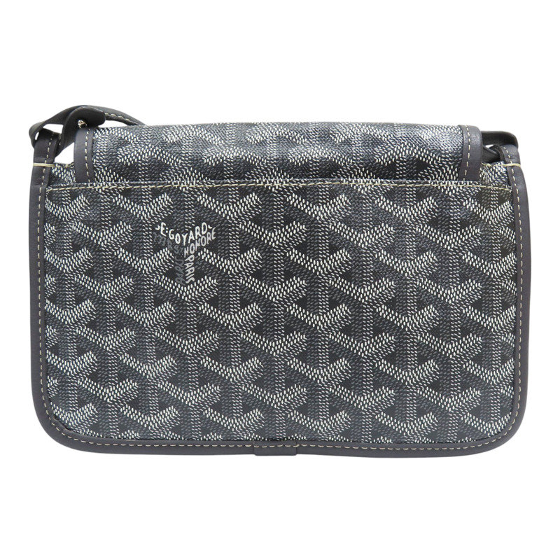 灰色 PVC塗層帆布 Plumet Pocket 信封包 肩背包【GOYARD 高雅德】-1