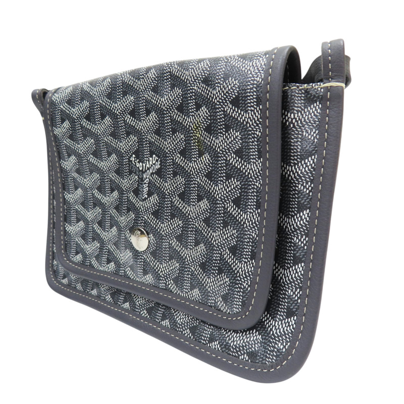 灰色 PVC塗層帆布 Plumet Pocket 信封包 肩背包【GOYARD 高雅德】-2