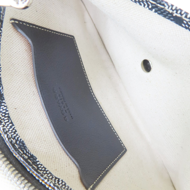 灰色 PVC塗層帆布 Plumet Pocket 信封包 肩背包【GOYARD 高雅德】-4