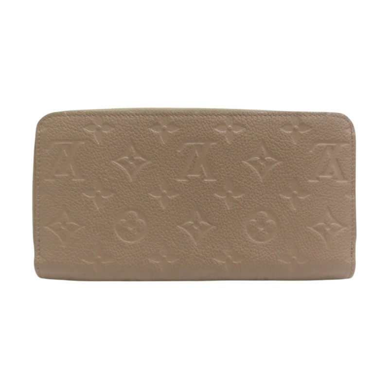棕色 原花牛皮 Monogram Empreinte 拉鍊 長夾 M69034 M69034-1